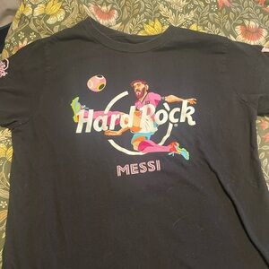 Hard Rock Cafe Punta Cana Black T-Shirt with Vibrant Graphic